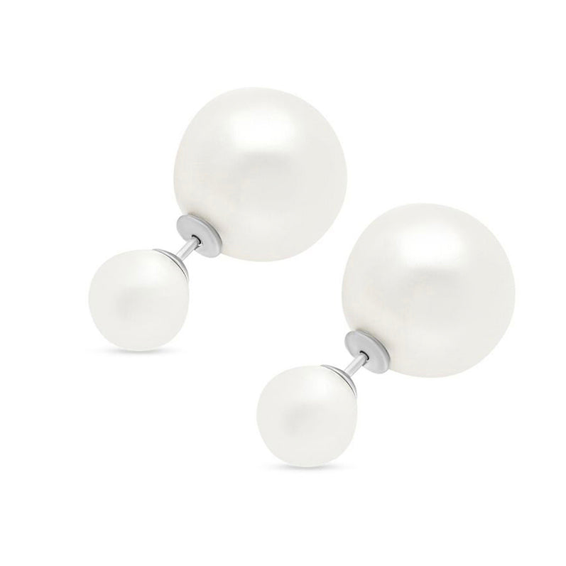 Ohrstecker „Double Pearl“