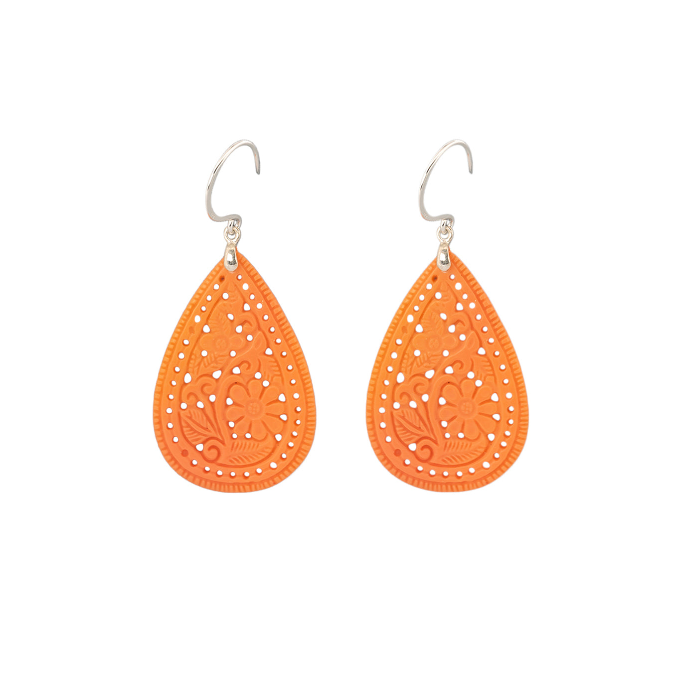 Ohrpendler „Orange Flower“