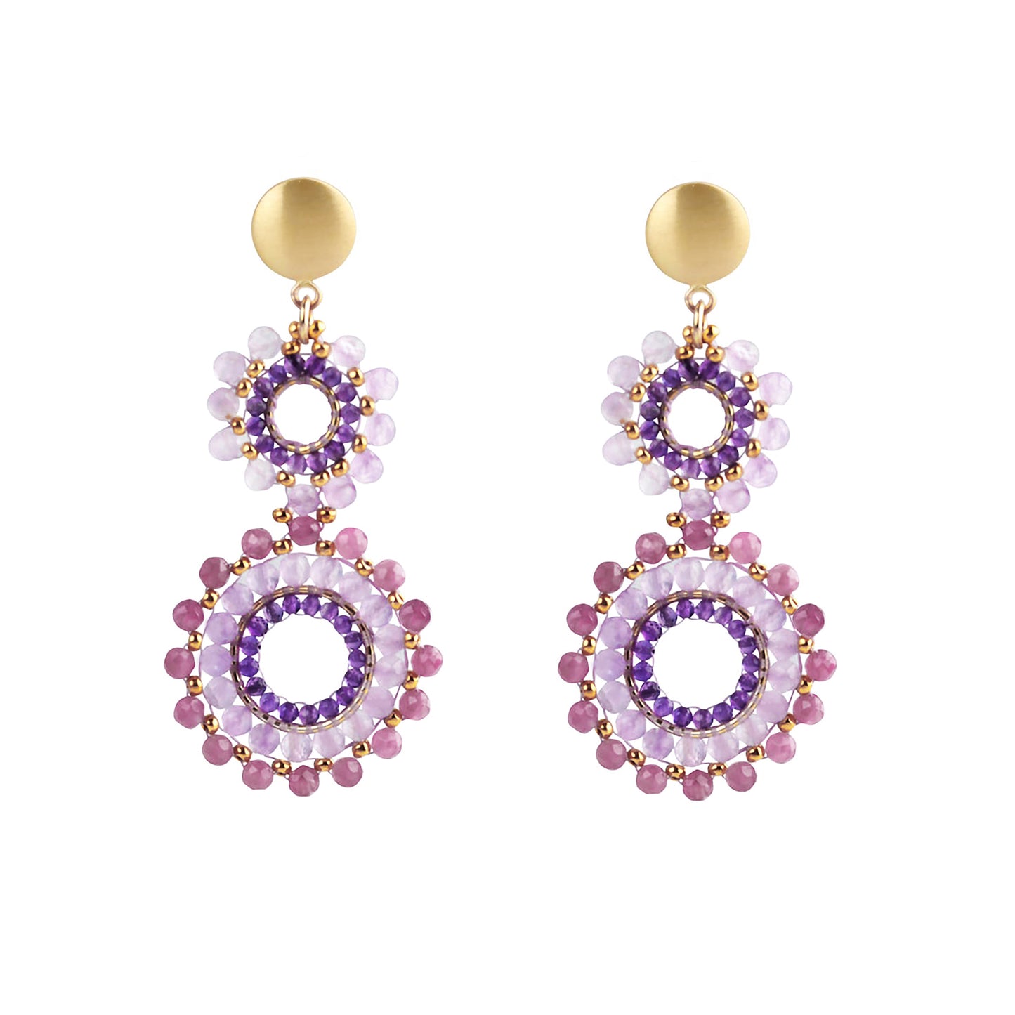 Ohrpendler "Miss Violett"